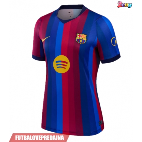 Lacne Ženy Futbalové dres Barcelona Pau Cubarsi #5 2026-27 Krátky Rukáv - Domáci